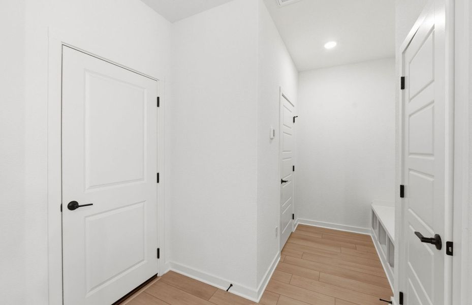 Spacious, unfurnished interior of a new home in Monarch on Main, Round Rock (Image 13).