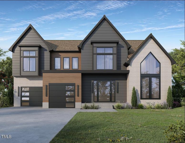 Front Elevation Rendering - 405 Latimer