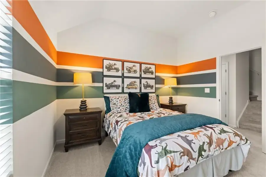 Furnished interior view inside a new home in Walden Park – The Retreat, Jonesboro (Image 34).