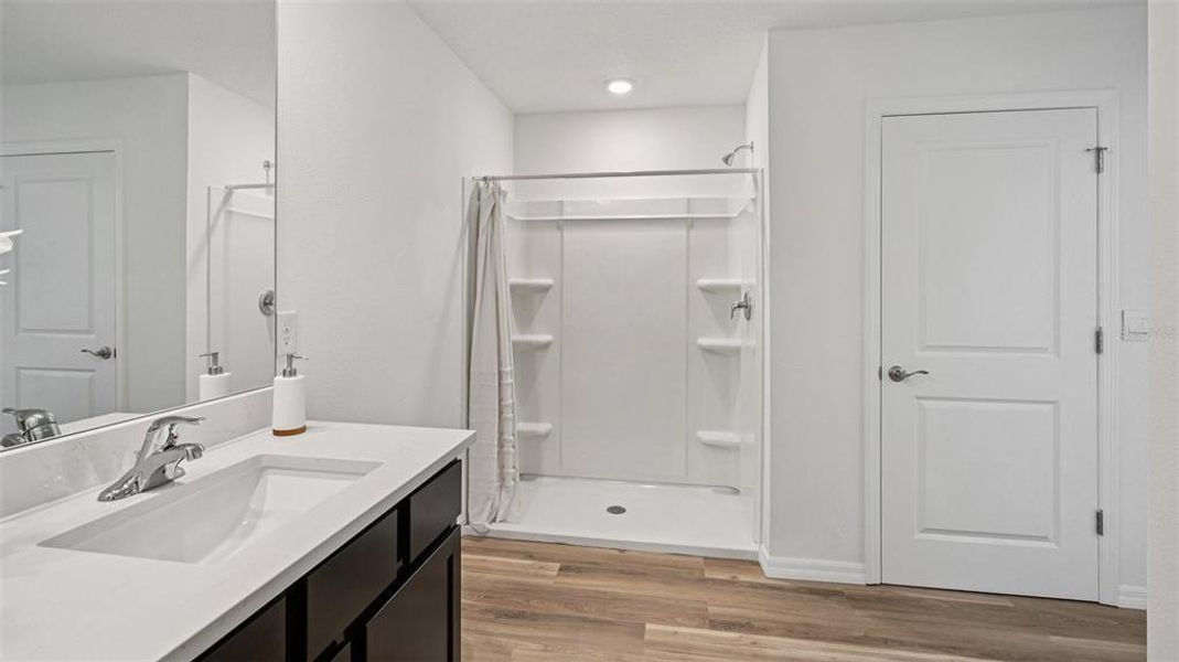 Furnished interior view inside a new home in Twisted Oaks, Wildwood (Image 5).