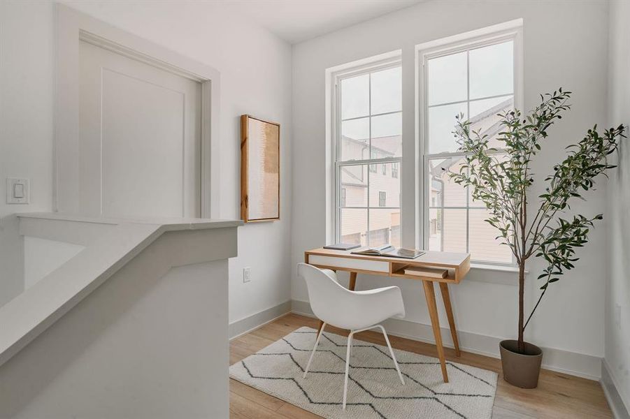 Furnished interior view inside a new home in , Austin (Image 32). Furnished interior view inside a new home in , Austin (Image 32).