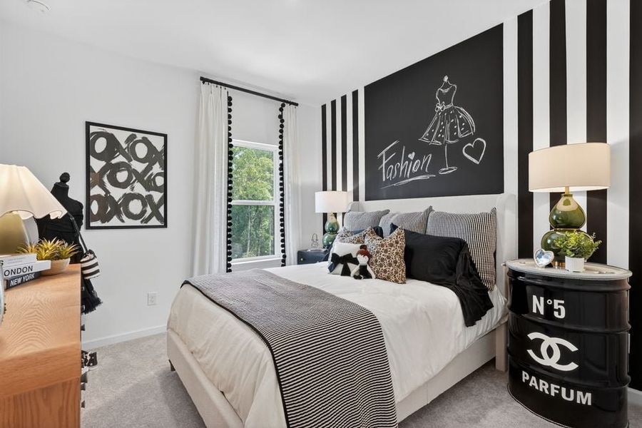 Furnished interior view inside a new home in Alder Creek, Cumming (Image 19).