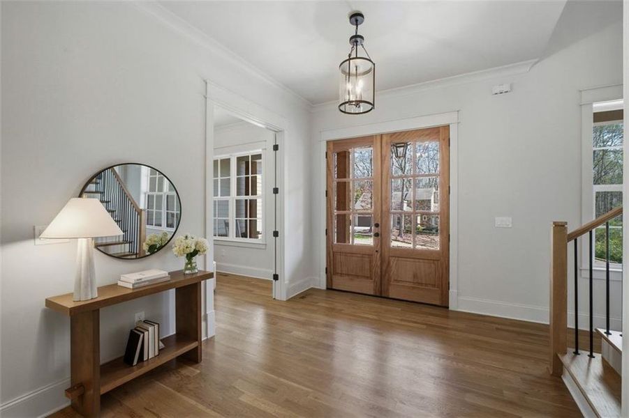 Furnished interior view inside a new home in , Marietta (Image 6).