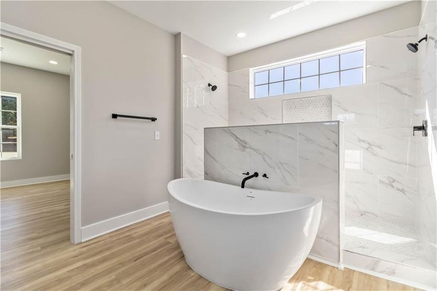 Furnished interior view inside a new home in , Atlanta (Image 37).