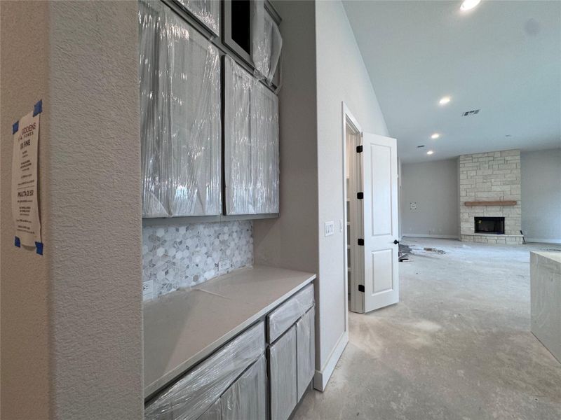 In-progress construction of a new home in ClearWater Ranch, Liberty Hill, TX (Image 38). In-progress construction of a new home in ClearWater Ranch, Liberty Hill, TX (Image 38).