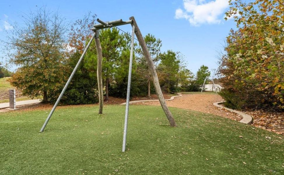 Unique nature-inspired play area where kids can climb, explore, and enjoy outdoor adventures.