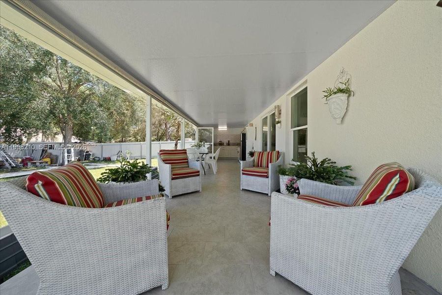 Exterior details and patio area of a home in , Ocala (Image 27).