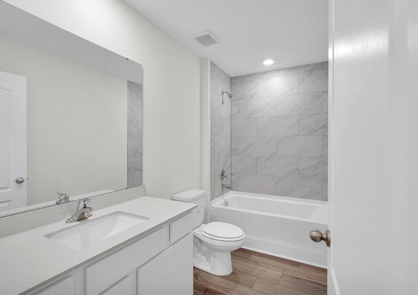 Representative furnished interior of a home built from the Caprice by LGI Homes in Westport Landing, Jacksonville (Image 6).