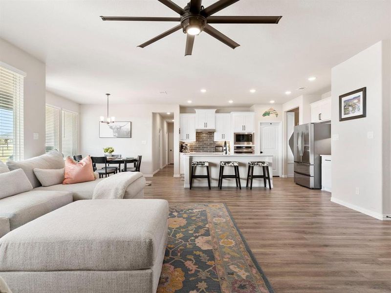 Furnished interior view inside a new home in Fairview Meadows, New Fairview (Image 15).