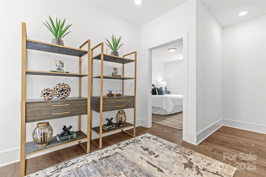 Furnished interior view inside a new home in , Charlotte (Image 27).