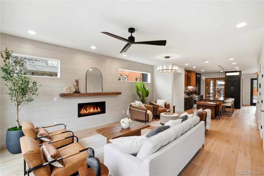 Furnished interior view inside a new home in , Denver (Image 8).