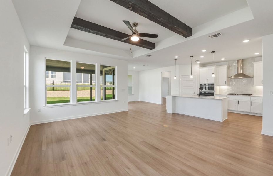 Representative unfurnished interior of a home built from the Mystique by Del Webb in Del Webb Sonoma Verde, Rockwall (Image 15).