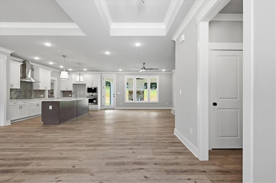 Spacious, unfurnished interior of a new home in , Statham (Image 23).