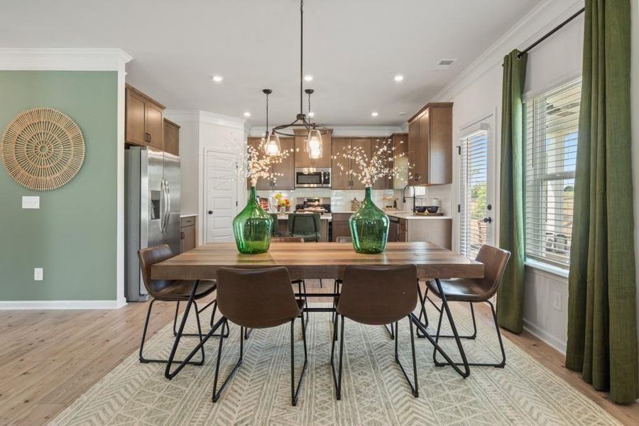 Furnished interior view inside a new home in The Stiles, Cartersville (Image 35).