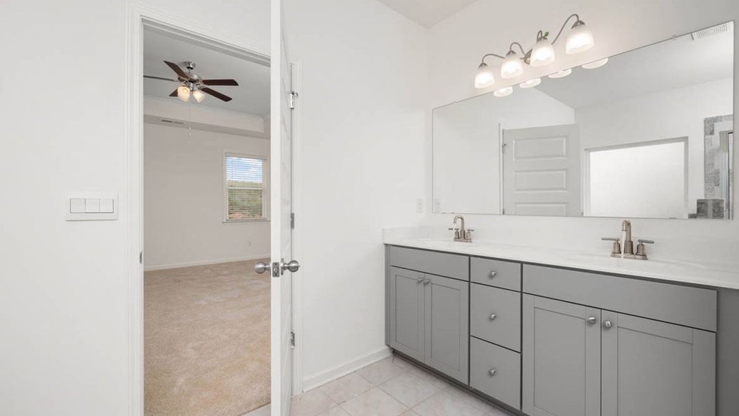 Representative furnished interior of a home built from the Marlene by D.R. Horton in Evergreen Crossing, Locust Grove (Image 10). Representative furnished interior of a home built from the Marlene by D.R. Horton in Evergreen Crossing, Locust Grove (Image 10).