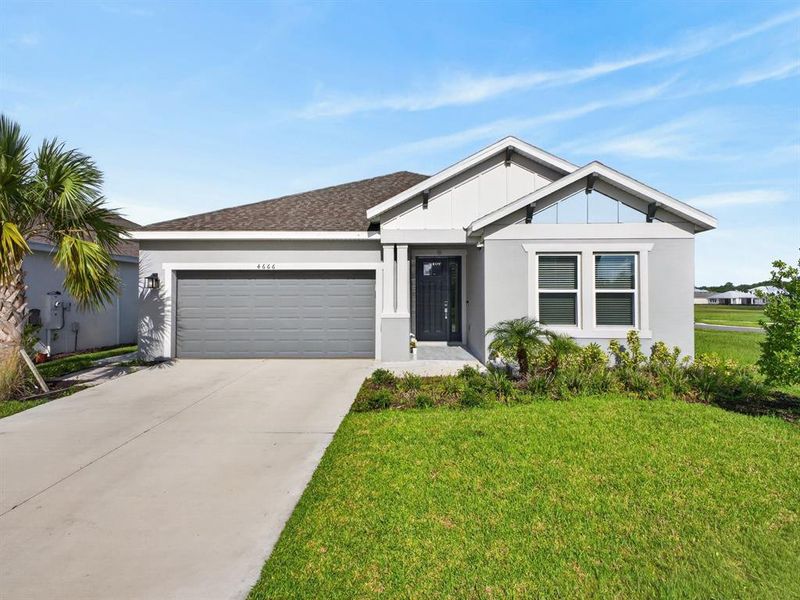 Front exterior of a new home in Westview Community Group Page, Kissimmee, FL, highlighting curb appeal (Image 1). Front exterior of a new home in Westview Community Group Page, Kissimmee, FL, highlighting curb appeal (Image 1).