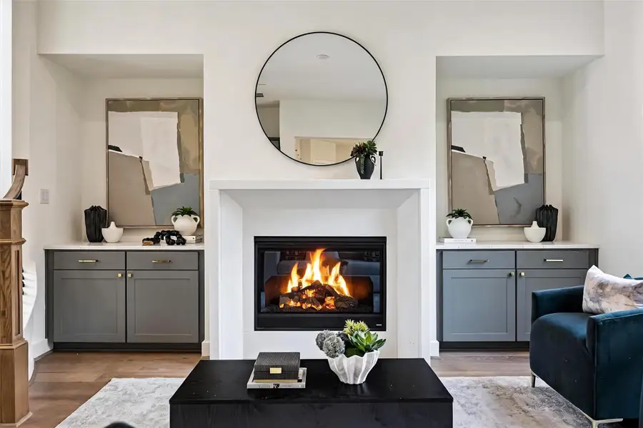 Furnished interior view inside a new home in , Houston (Image 3).