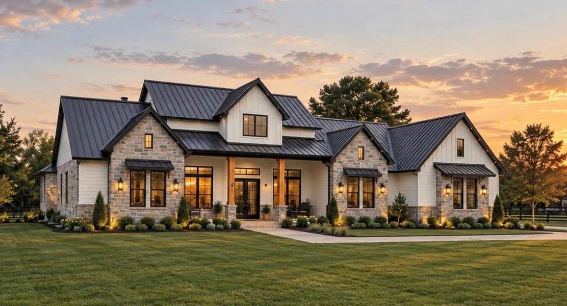 Front exterior of a new home in , Montgomery, TX, highlighting curb appeal (Image 12).