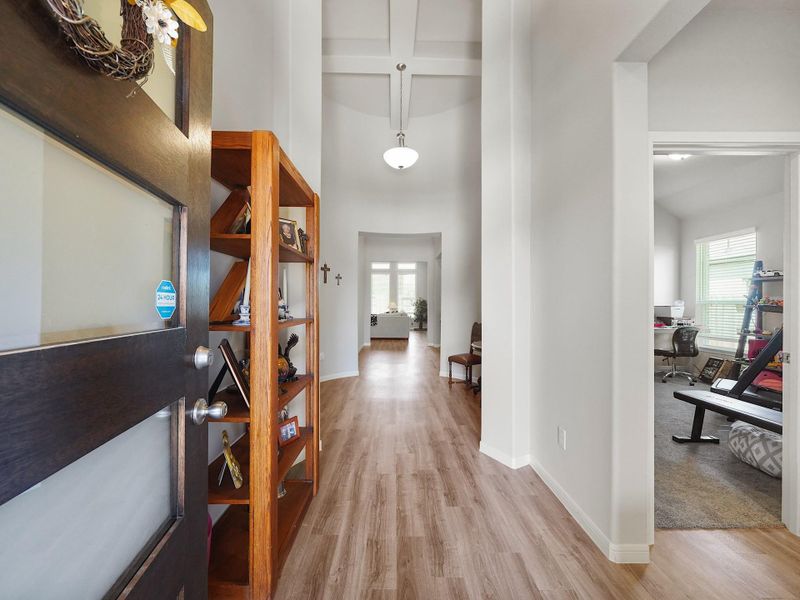 Grand front entrance Grand front entrance