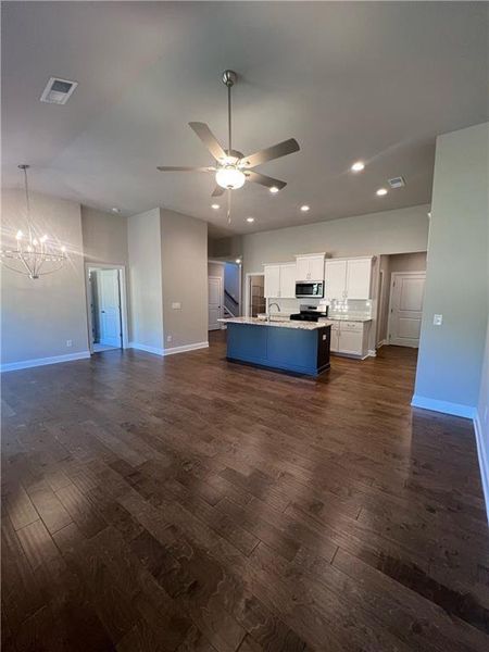 Spacious, unfurnished interior of a new home in Lakeside at Great Sky, Canton (Image 18).