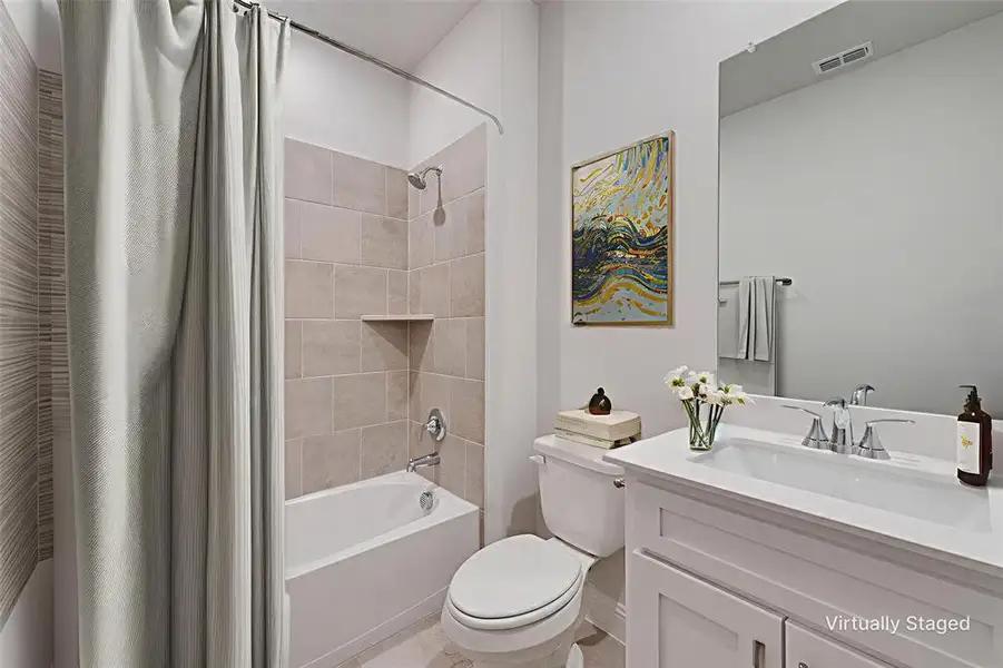 Furnished interior view inside a new home in AnaCapri, Anna (Image 14).