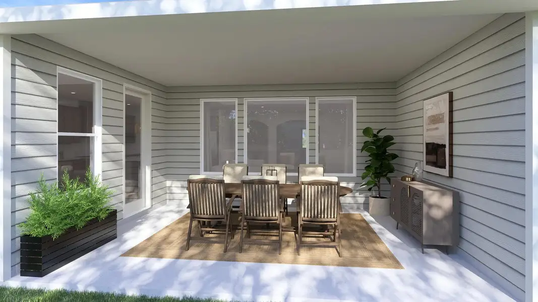 Palmera Outdoor Living Area