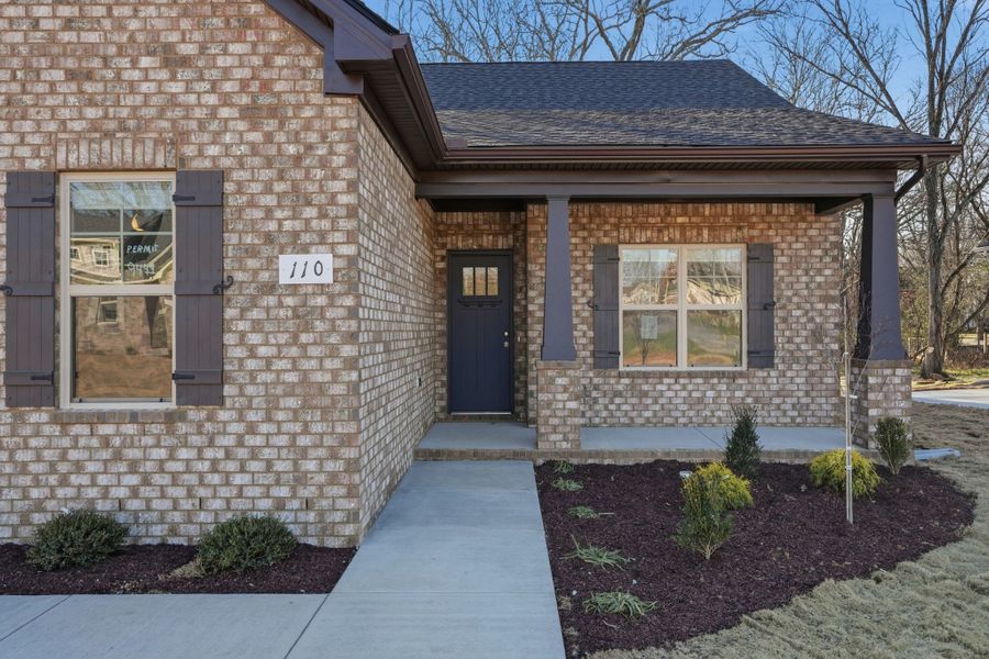Exterior details and patio area of a home in Sagewood, Tullahoma (Image 3).