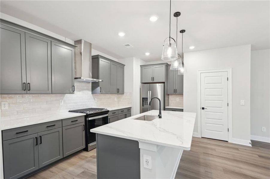 Furnished interior view inside a new home in Hemingway - Reserve Series, Cumming (Image 10).
