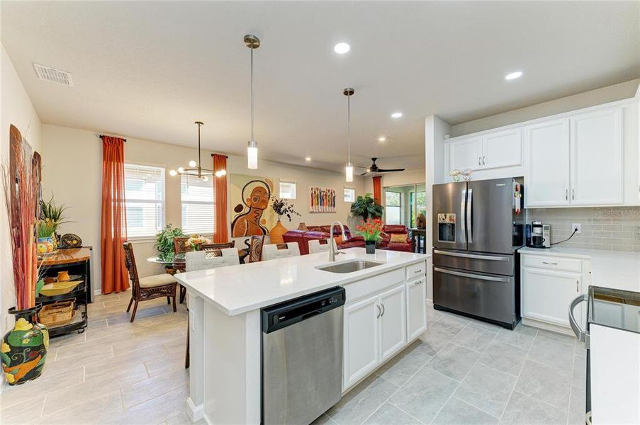 Furnished interior view inside a new home in , Venice (Image 8). Furnished interior view inside a new home in , Venice (Image 8).