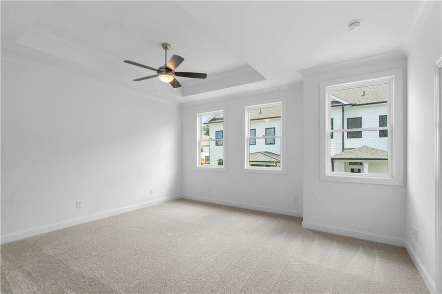 Spacious, unfurnished interior of a new home in Millcroft Townhomes, Buford (Image 24).