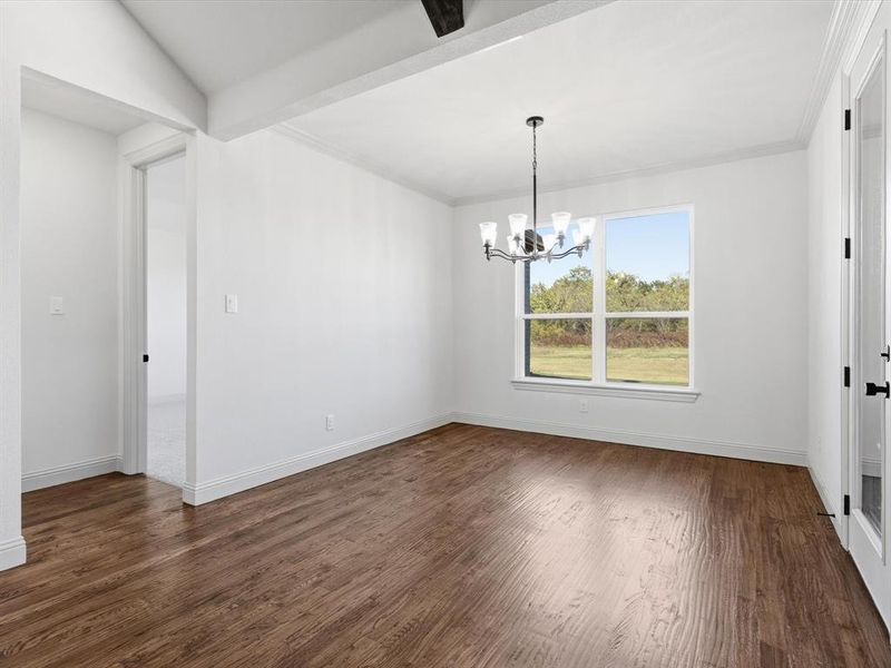 Spacious, unfurnished interior of a new home in Silver Sage Farm, Weatherford (Image 26). Spacious, unfurnished interior of a new home in Silver Sage Farm, Weatherford (Image 26).