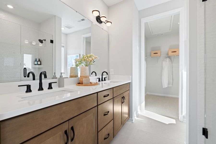 Representative furnished interior of a home built from the Braden by Tri Pointe Homes in Southmont, Charlotte (Image 28). Representative furnished interior of a home built from the Braden by Tri Pointe Homes in Southmont, Charlotte (Image 28).