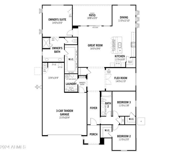 Dove floorplan