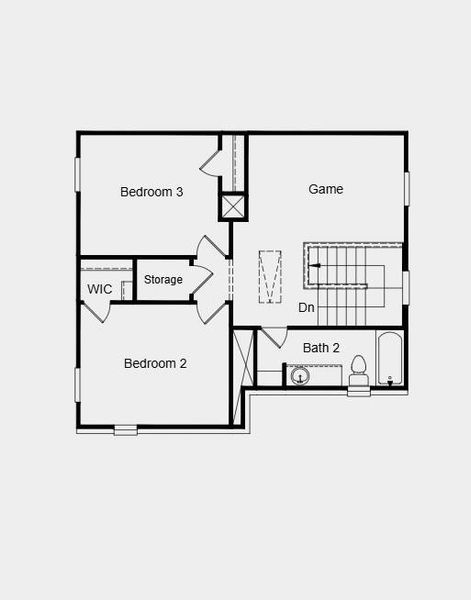 Floor Plan: Second Floor