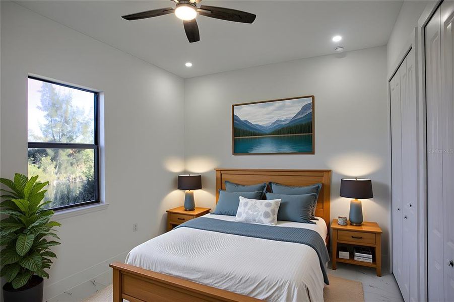 Furnished interior view inside a new home in , Port Charlotte (Image 13). Furnished interior view inside a new home in , Port Charlotte (Image 13).