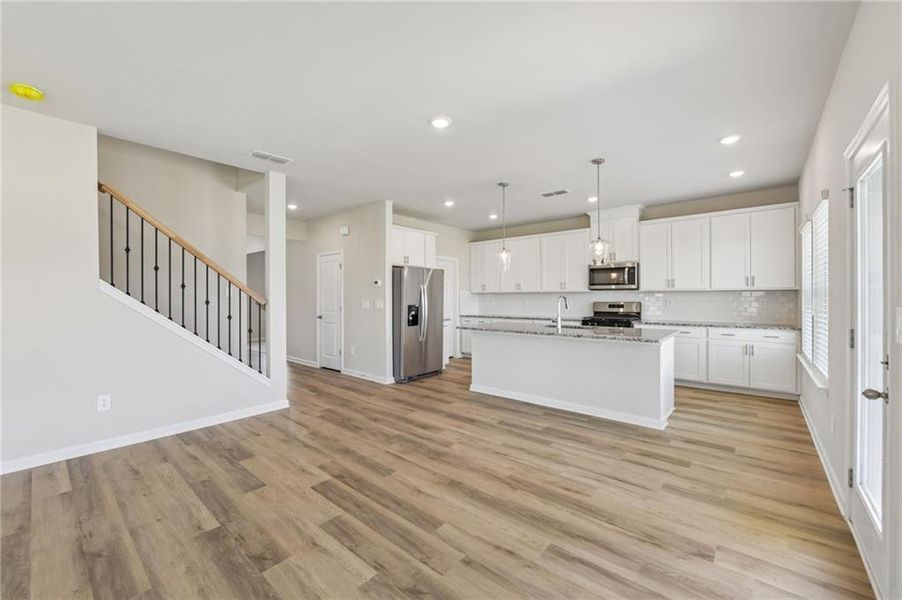 Spacious, unfurnished interior of a new home in Preserve at Mountain Creek, Pendergrass (Image 43).