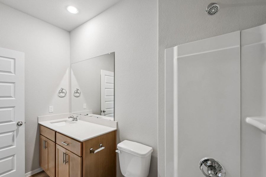 Furnished interior view inside a new home in Cloverleaf, Austin (Image 6).