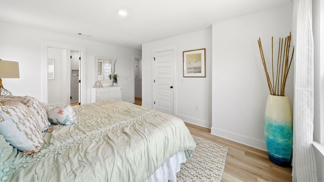 Furnished interior view inside a new home in Palm Street Townhomes, Destin (Image 17). Furnished interior view inside a new home in Palm Street Townhomes, Destin (Image 17).