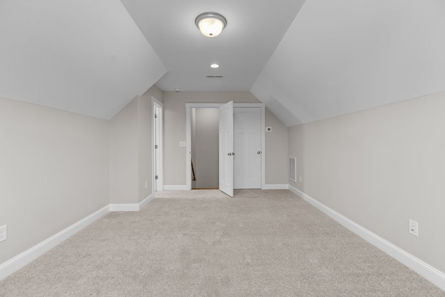 Representative unfurnished interior of a home built from the Haddock by Bill Clark Homes in Laurel Oaks, Greenville (Image 40).