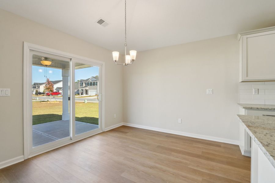 Spacious, unfurnished interior of a new home in Heritage at New Riverside, Bluffton (Image 15).