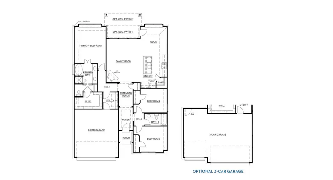 2D floor plan layout of this home in Summer Crest, Fort Worth, TX (Image 5). 2D floor plan layout of this home in Summer Crest, Fort Worth, TX (Image 5).