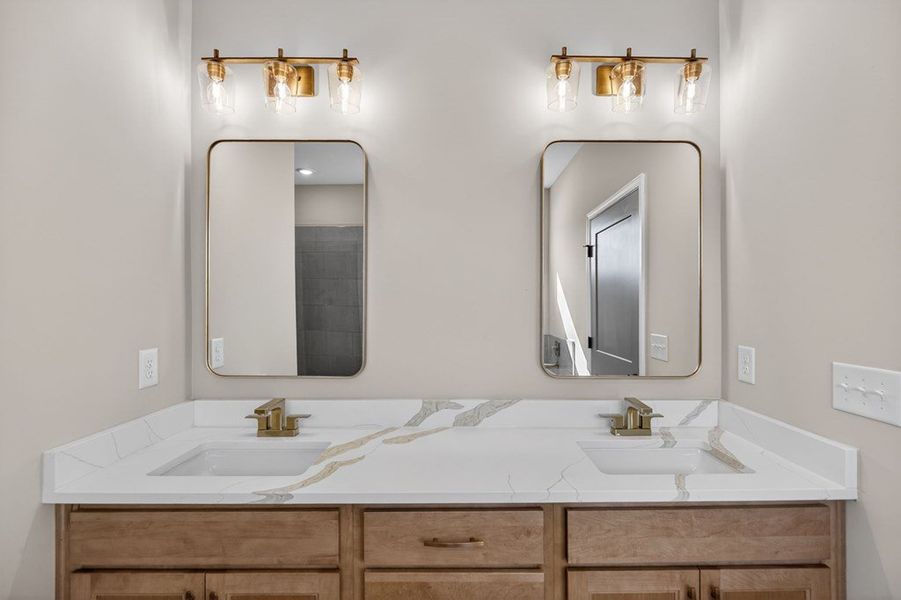 Furnished interior view inside a new home in Blackwelder Bluff, Bowdon (Image 29).