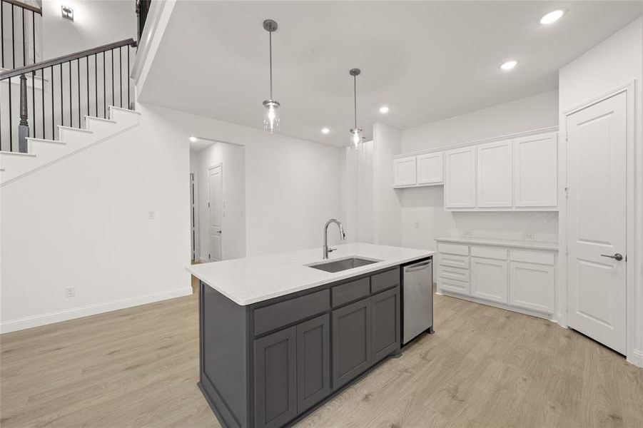 Furnished interior view inside a new home in Hidden Vistas, Burleson (Image 7).