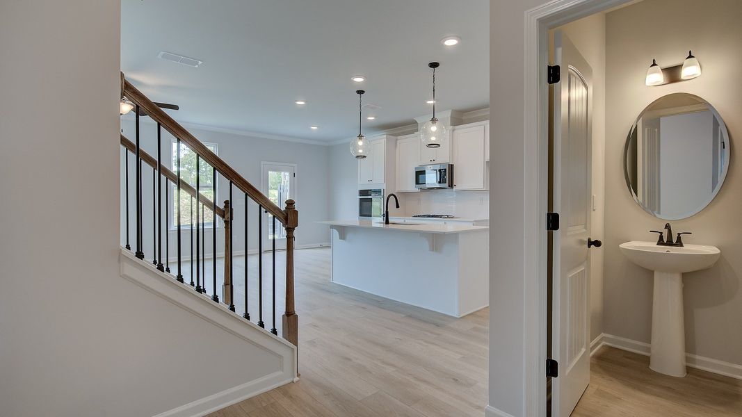 Furnished interior view inside a new home in Langley Overlook, Loganville (Image 4).