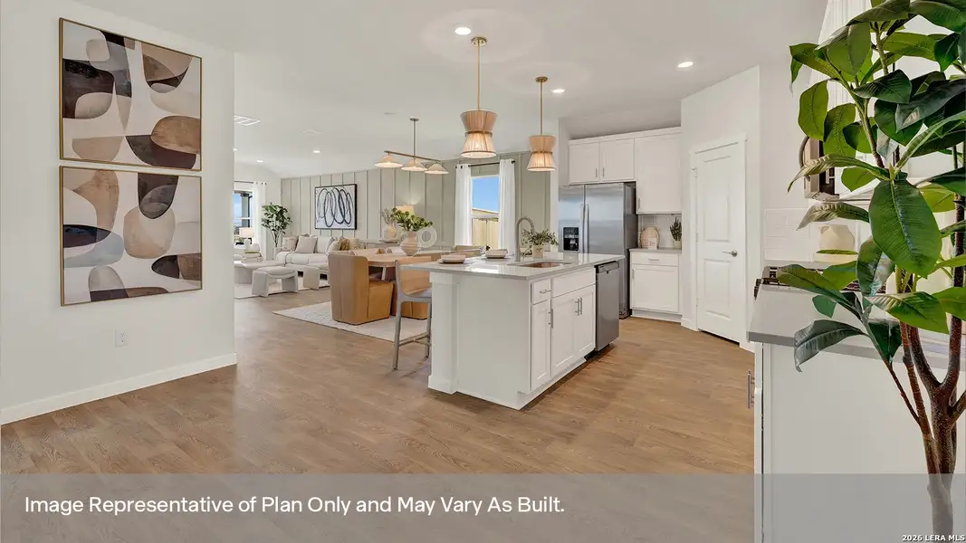 Furnished interior view inside a new home in Mayfair, New Braunfels (Image 30).