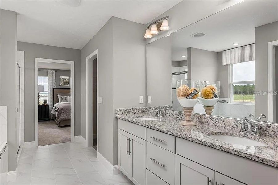 Furnished interior view inside a new home in Parkview Preserve, Apopka (Image 21). Furnished interior view inside a new home in Parkview Preserve, Apopka (Image 21).