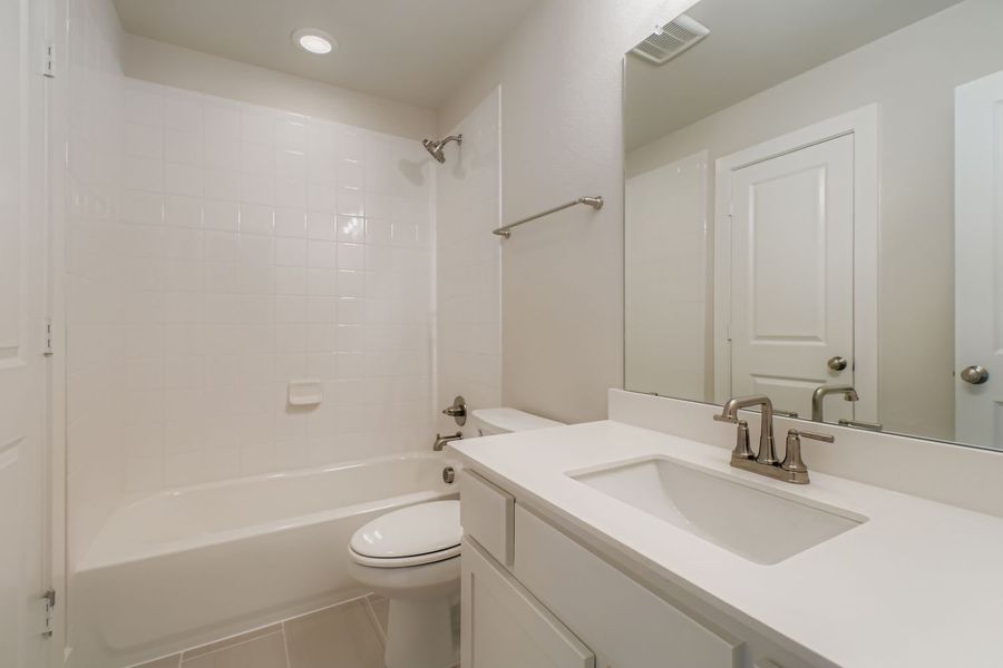 Furnished interior view inside a new home in The Tribute - Westbury 41s, The Colony (Image 16). Furnished interior view inside a new home in The Tribute - Westbury 41s, The Colony (Image 16).