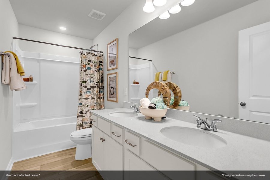 Furnished interior view inside a new home in Pinecrest, West Columbia (Image 14).