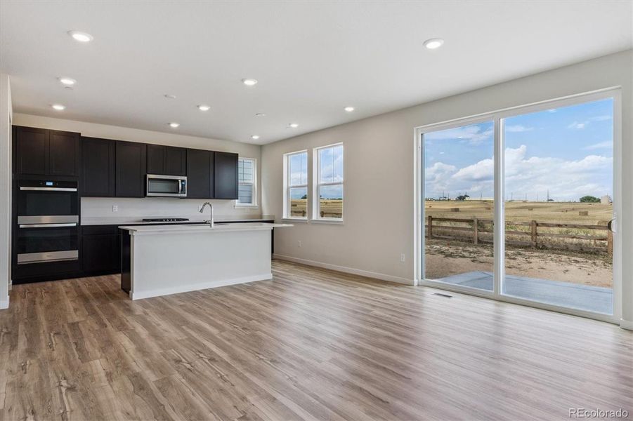 Furnished interior view inside a new home in Floret Collection at Parkdale Commons, Lafayette (Image 6).