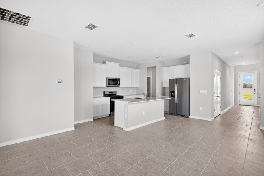 Furnished interior view inside a new home in Crosswind Ranch, Parrish (Image 5).